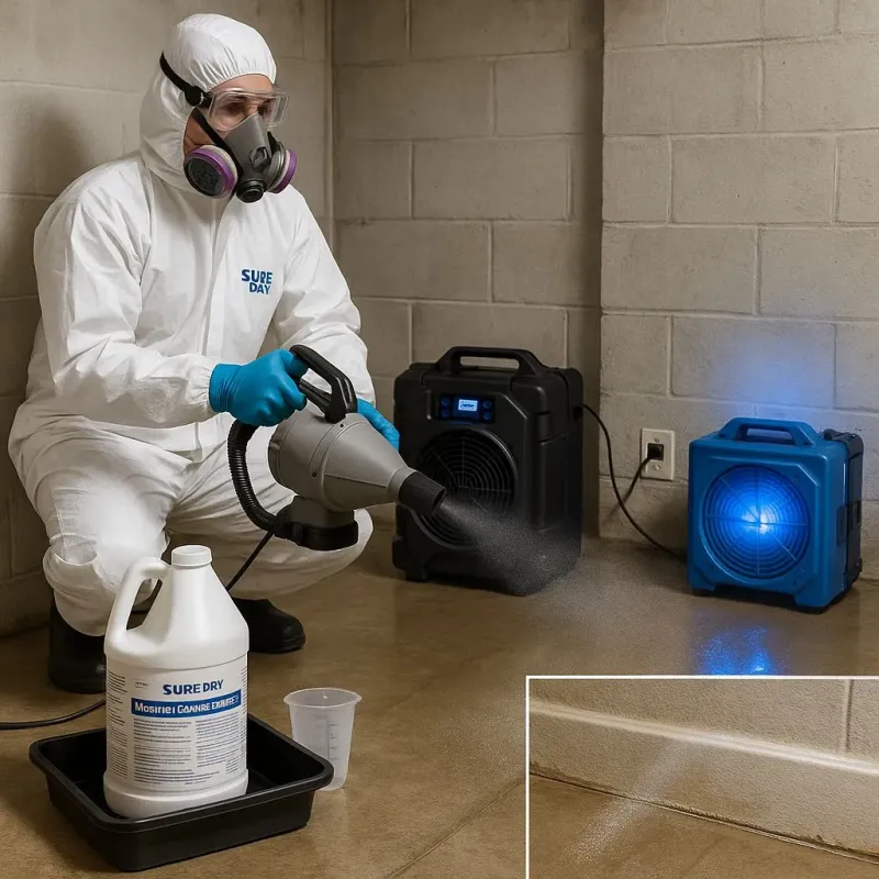 Sanitization and Odor Removal process in Hapeville, GA