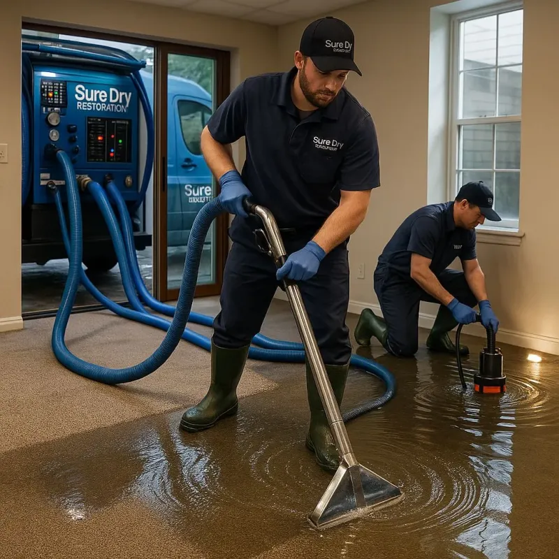 Water Extraction and Removal process in Hapeville, GA